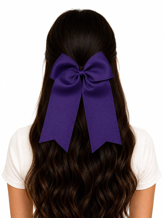 🎀 Moño niña morado