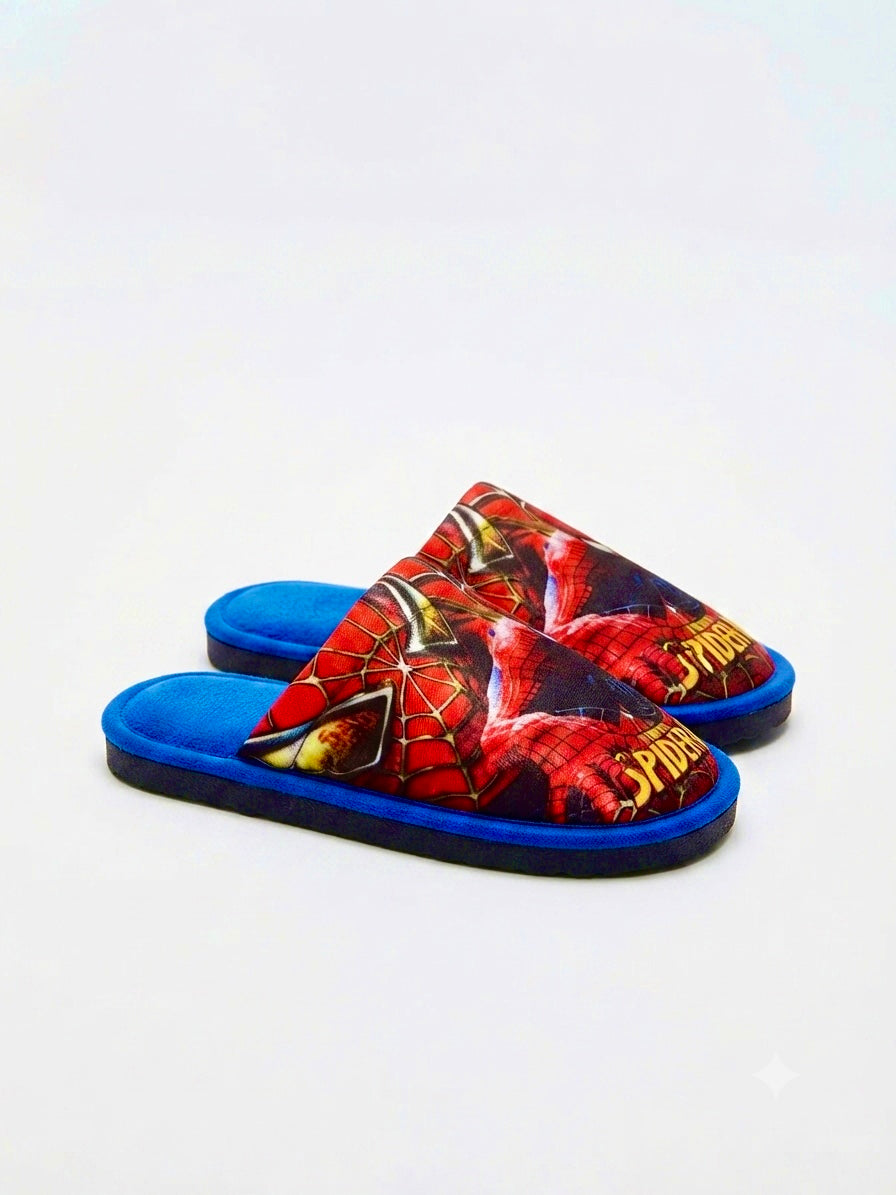 Pantufla Niño Héroe Arácnido – Suave y Cómoda