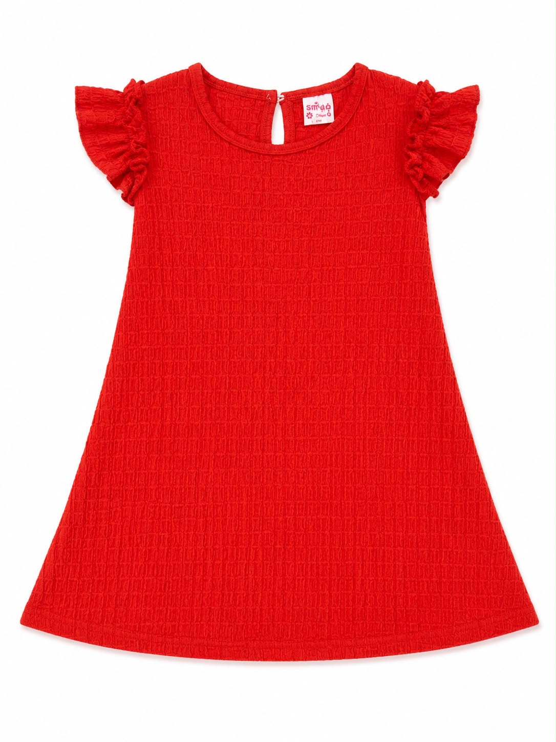 Vestido niña naranja manda de Olanes