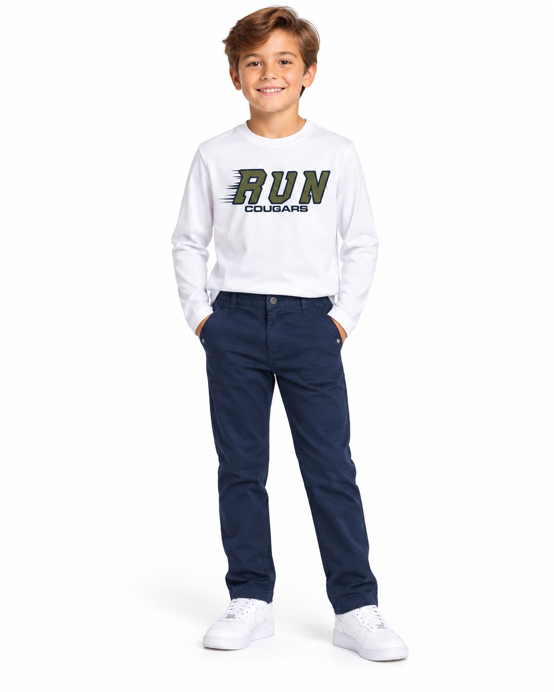 Set niño 3 piezas con chamarra, playera y pantalón