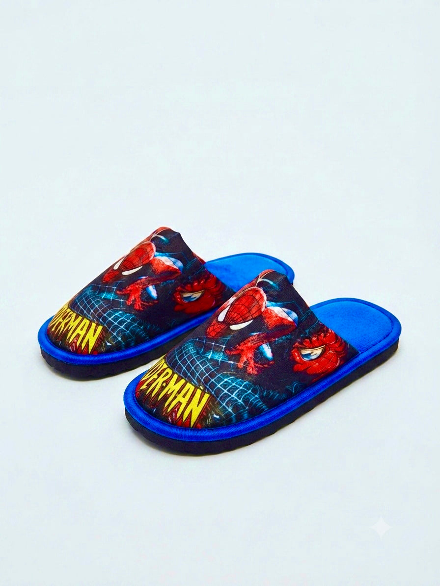 Pantufla Niño Héroe Arácnido – Suave y Cómoda
