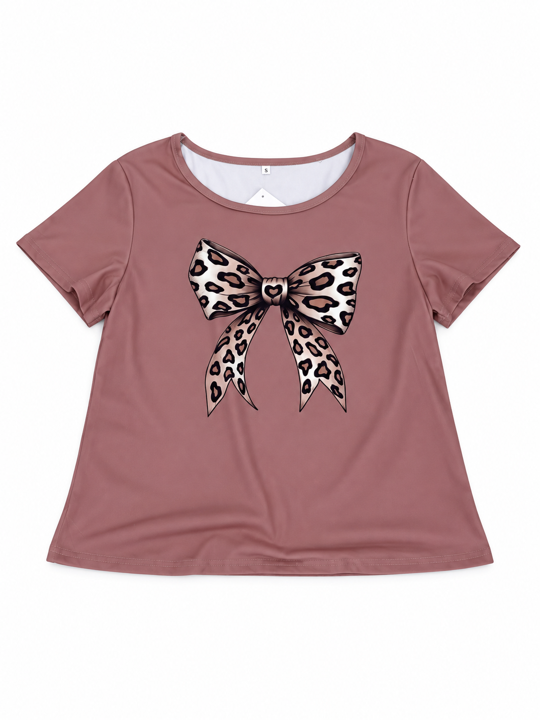 Pijama mujer-animal print con moño