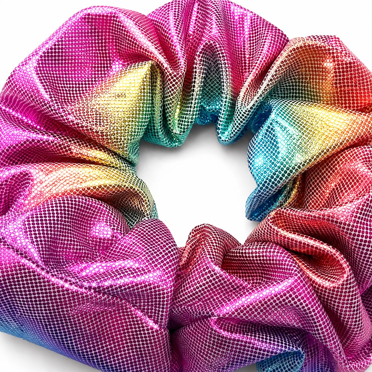 Liga cabello accesorio multicolor brillante