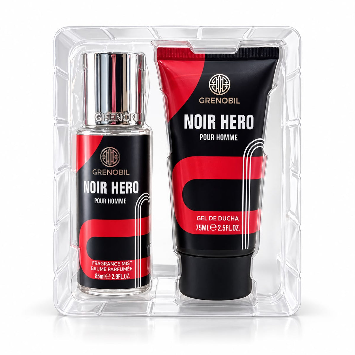 Perfume Caballero Set Héroe Nocturno – 2 Piezas
