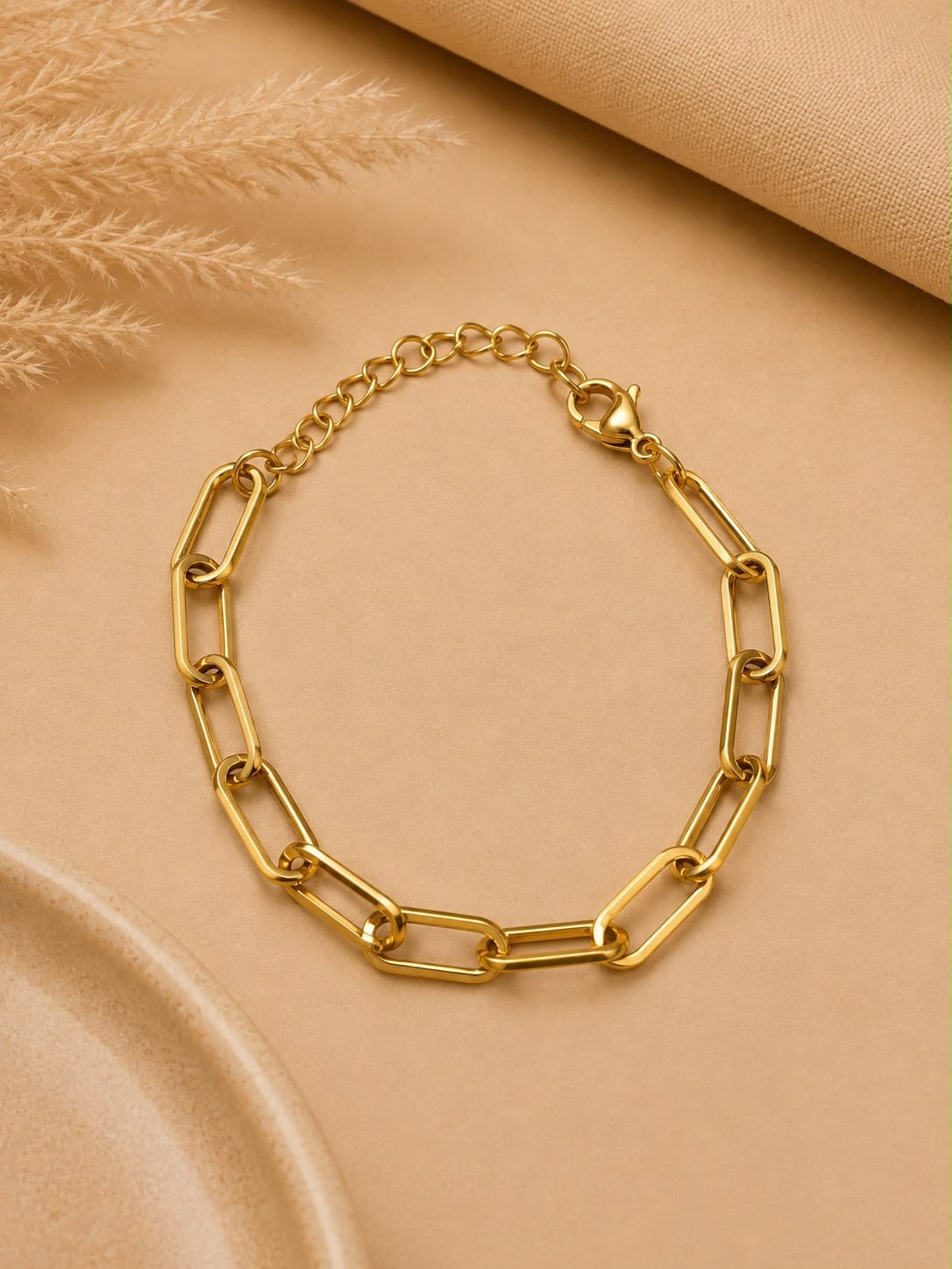 Pulsera Dama eslabones dorados