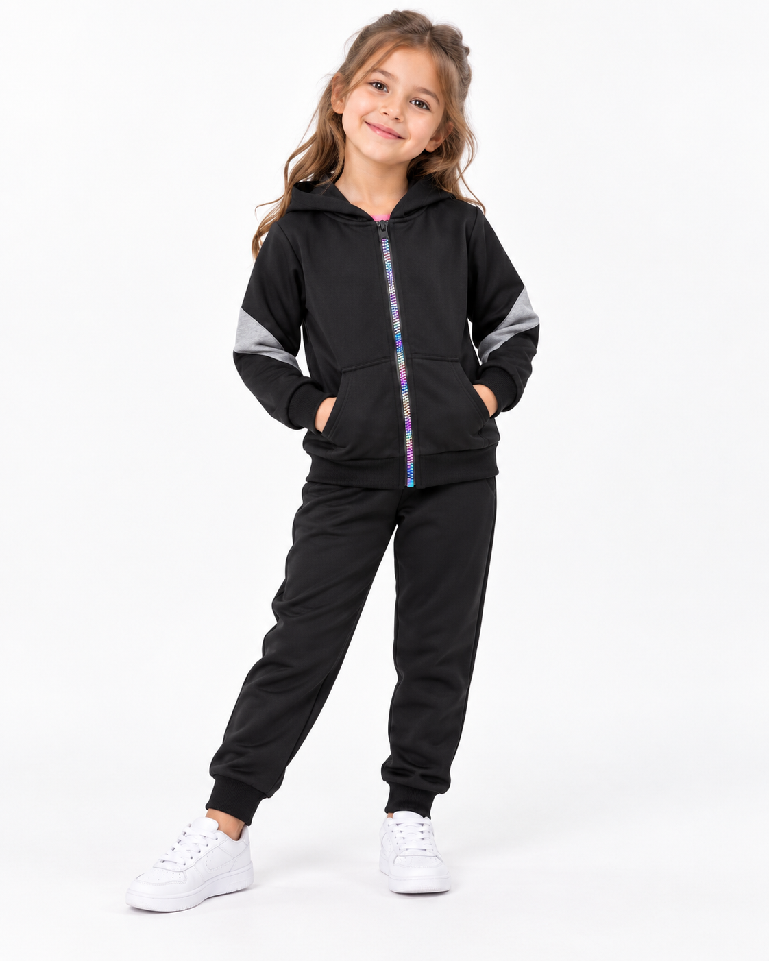 Set niña deportivo- cierre tornasol
