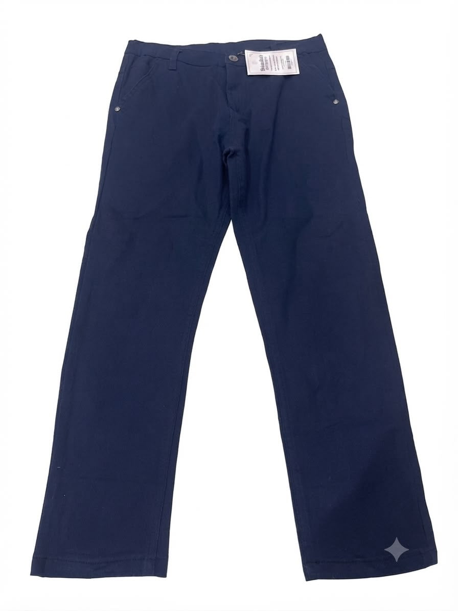 Pantalón Niño Gabardina Azul Marino