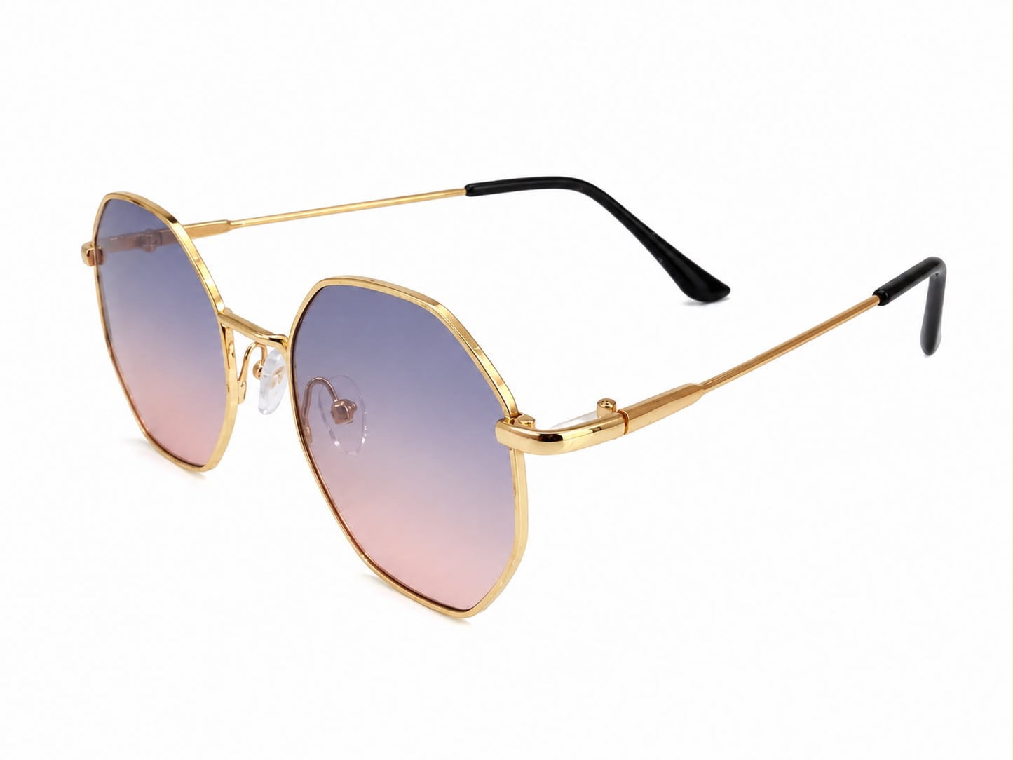 Lentes Dama hexagonales overdose con armazón