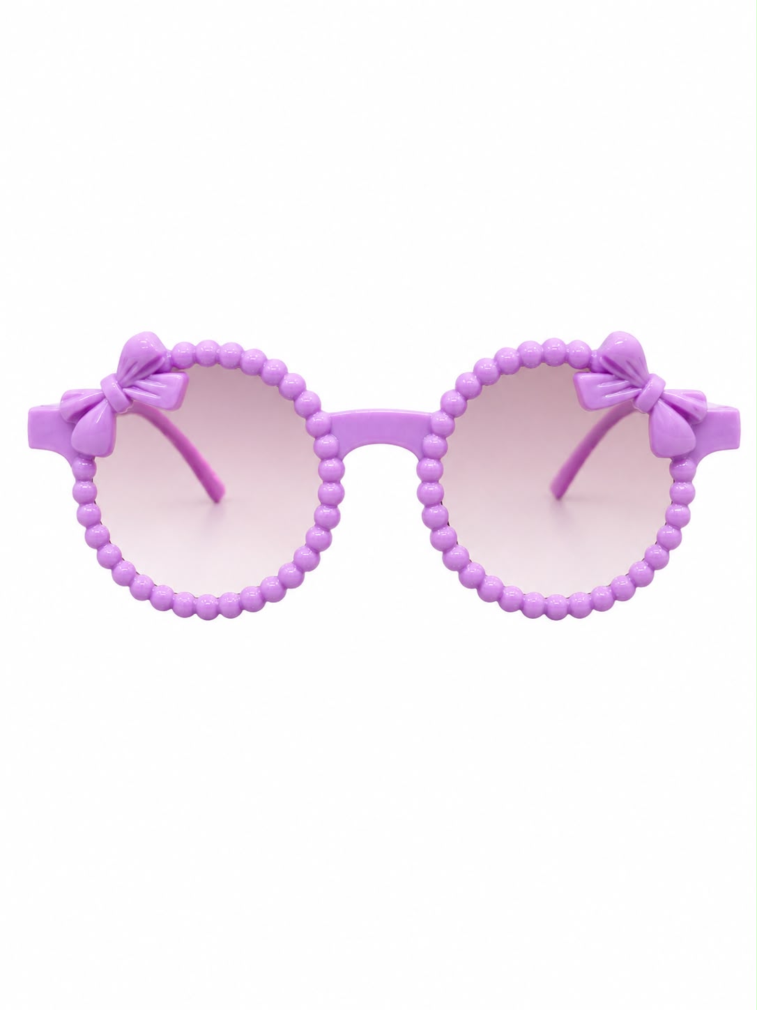 Lentes Infantiles Morados – Diseño con moñitos 💜🕶️