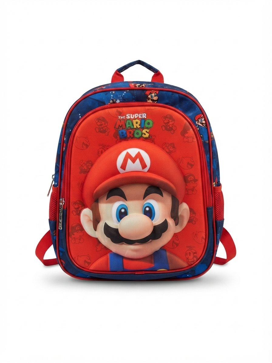Mochila escolar infantil gran plomero