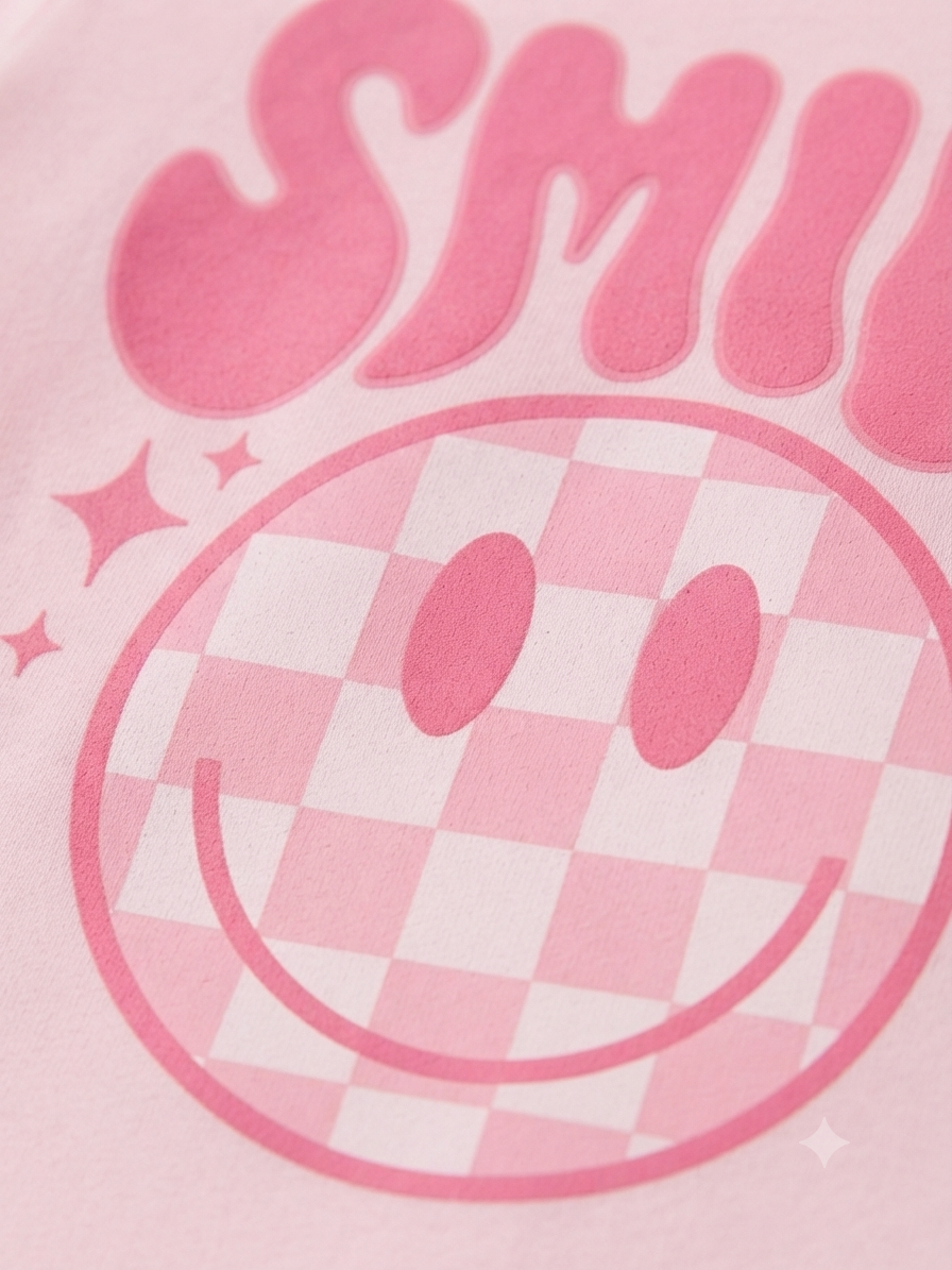 Blusa niña estampada happy easter