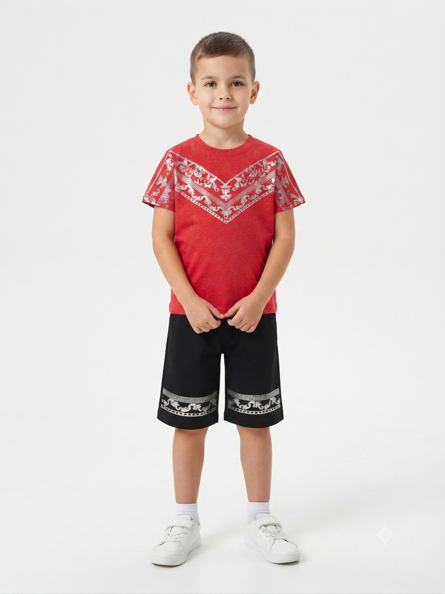 Set niño – Playera estampada + Short deportivo