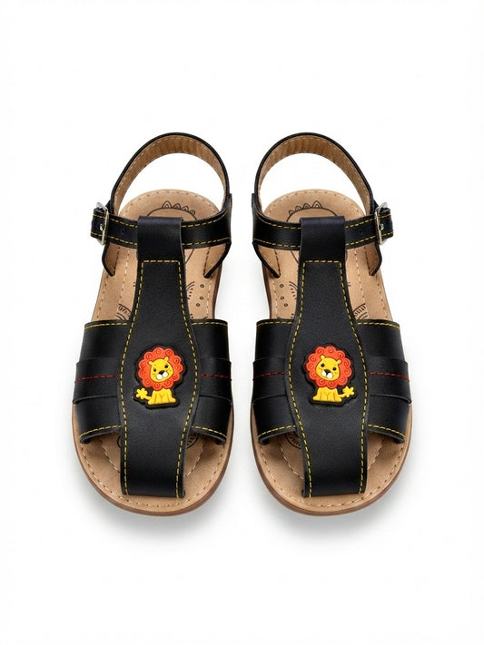 Huaraches niño OFERTA con diseño de león
