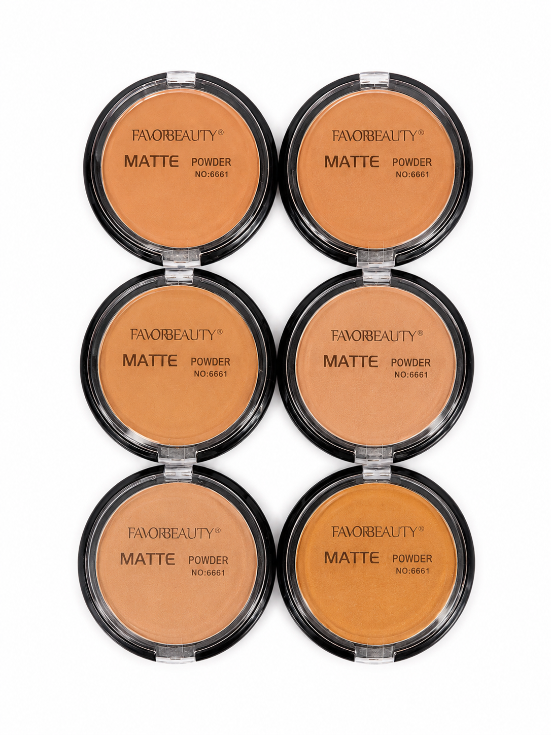 Polvo compacto facial Favorbeauty Matte