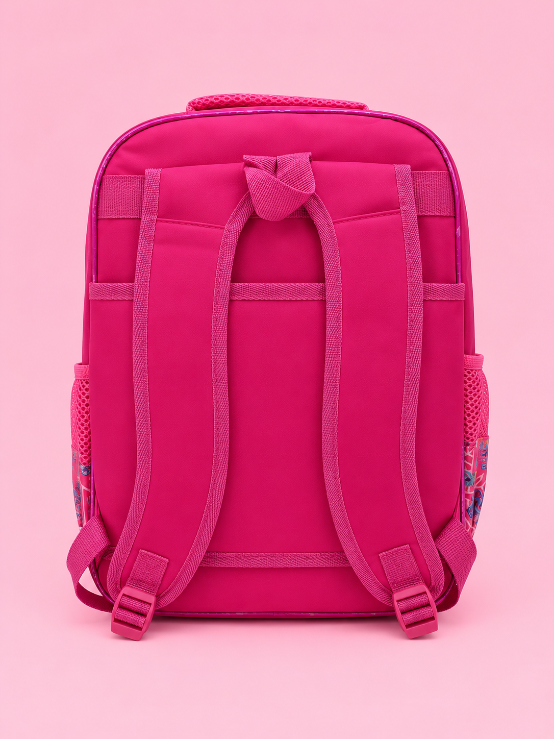 Mochila Infantil Rosa – Diseño inspirado en un tierno extraterrestre rosa