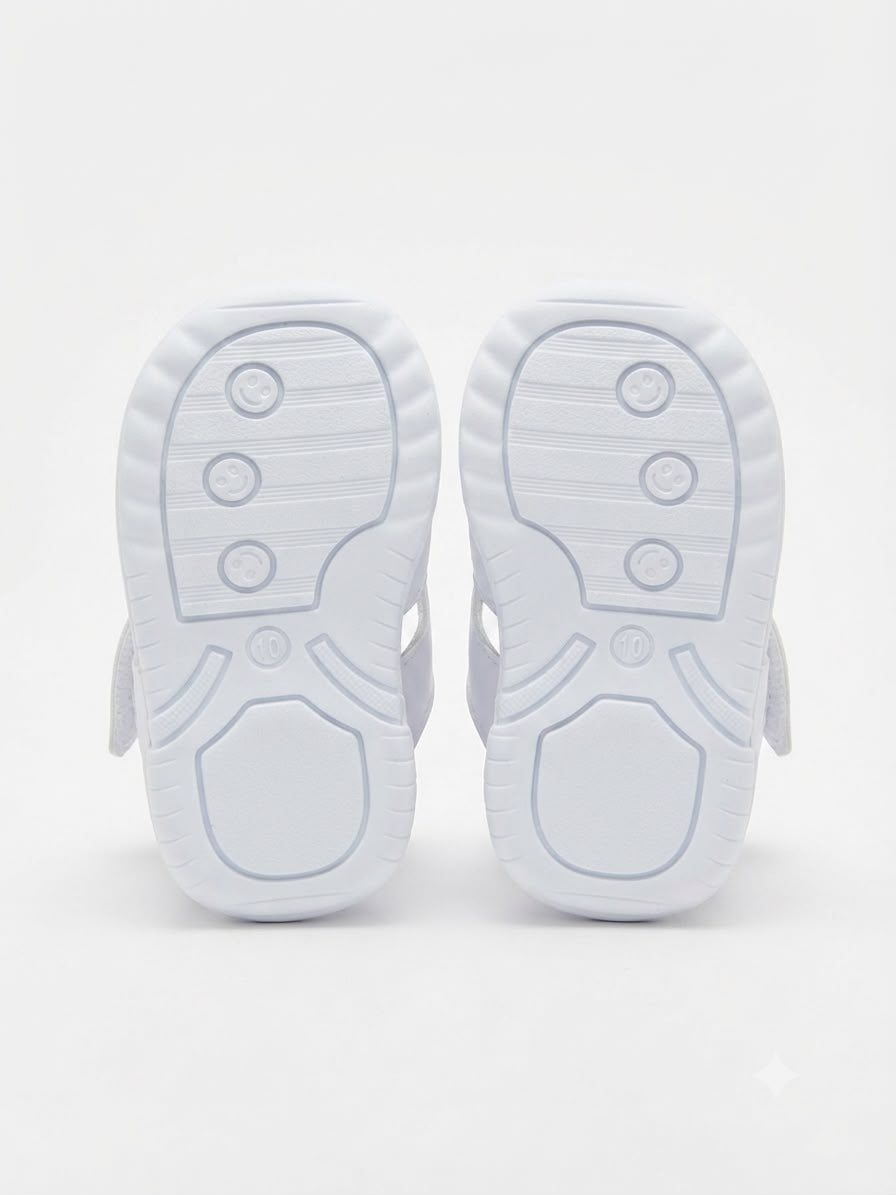 Huaraches niña OFERTA con moño rosa inspirado en ratoncita