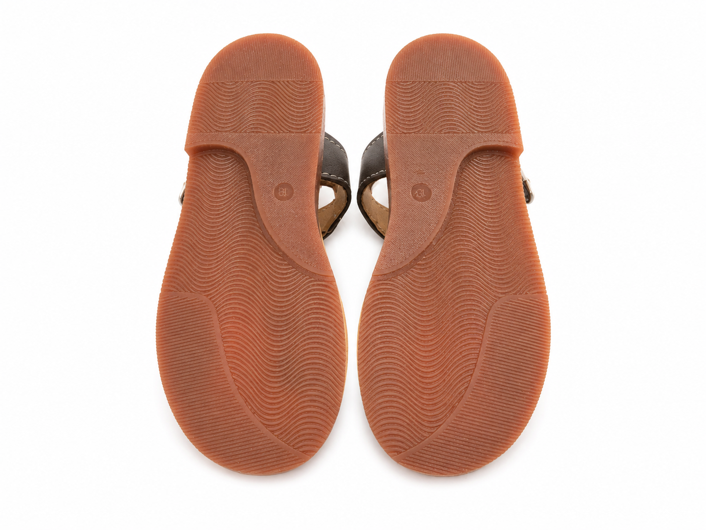 Huaraches niño OFERTA – café con diseño de tren 🚂🤎