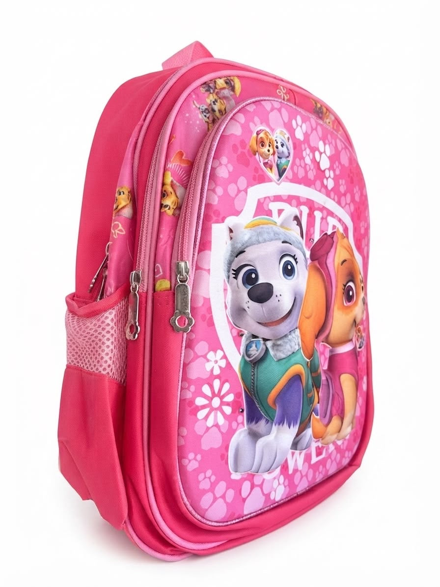 Mochila escolar Rosa paw patrol