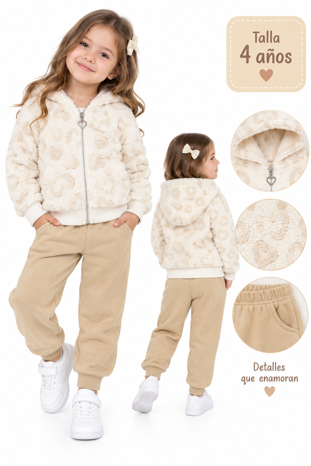 🤍 Set niña Nube de Invierno
