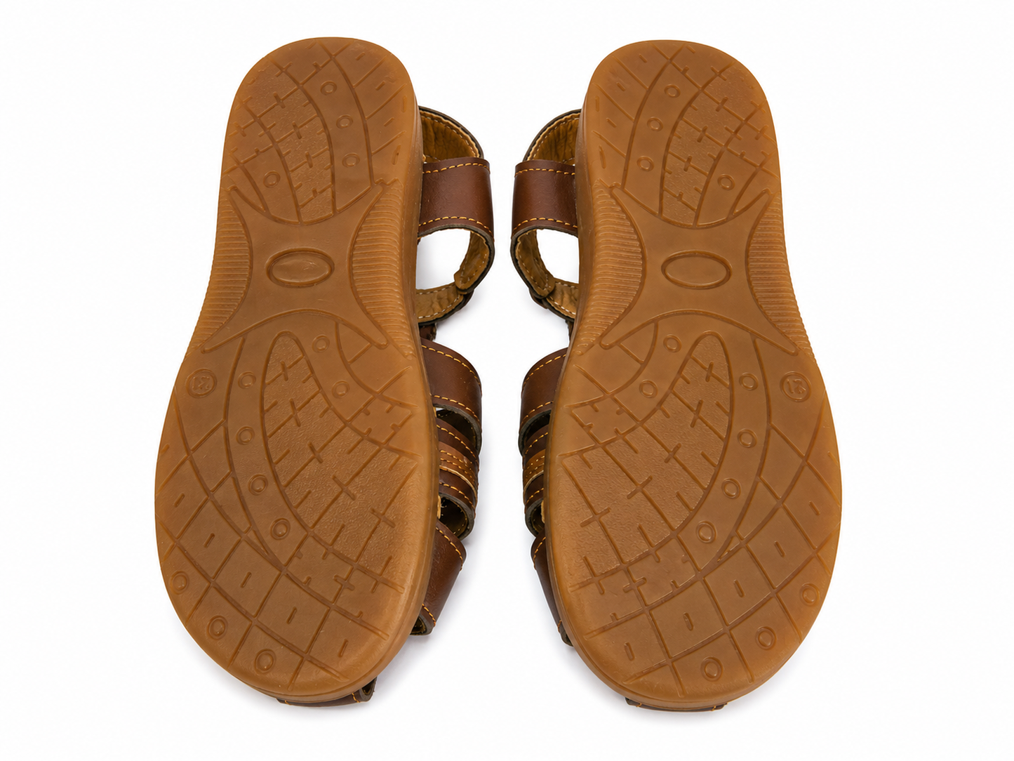 Huaraches niño OFERTA estrella clásica en color café
