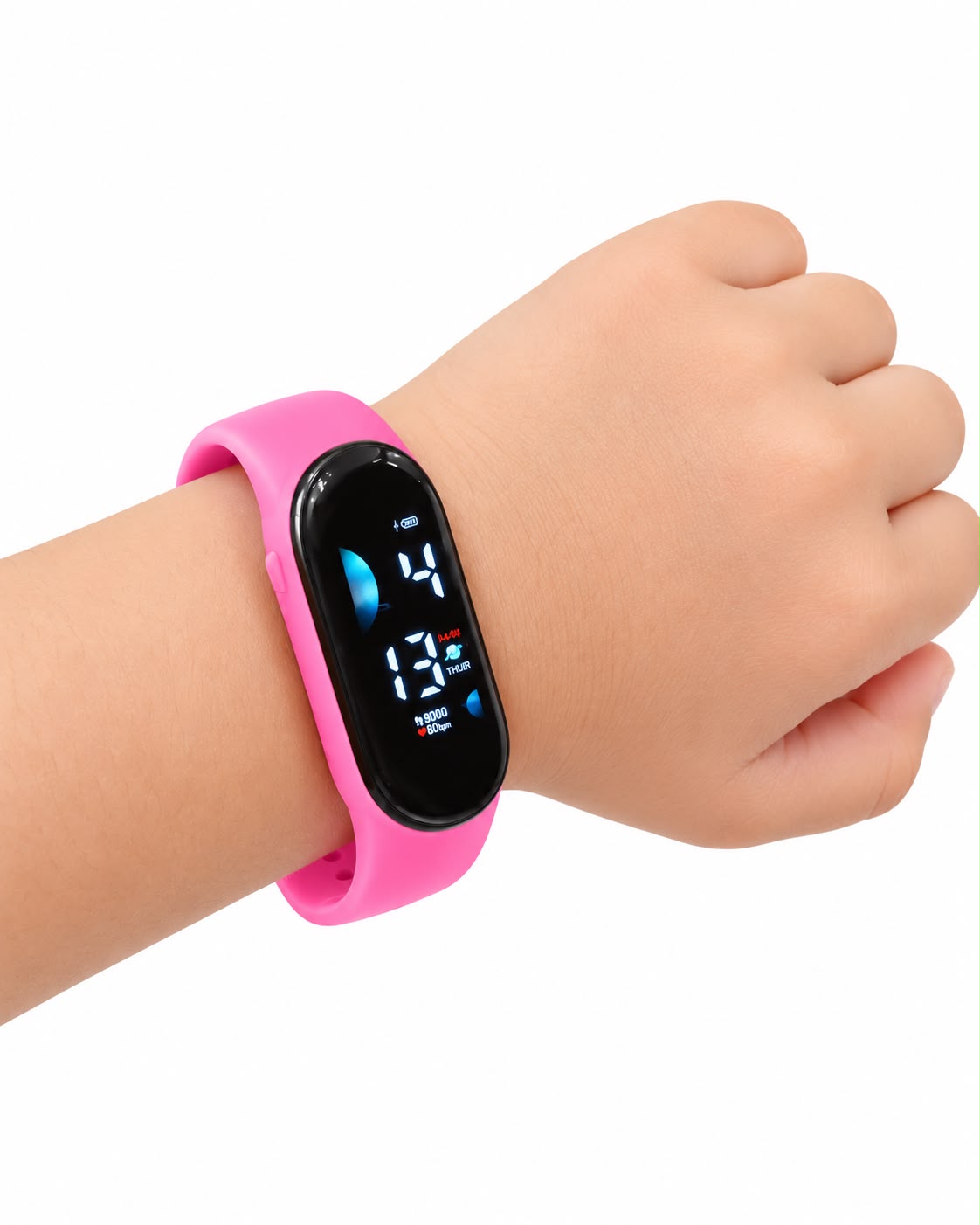 Reloj infantil digital con pantalla LED