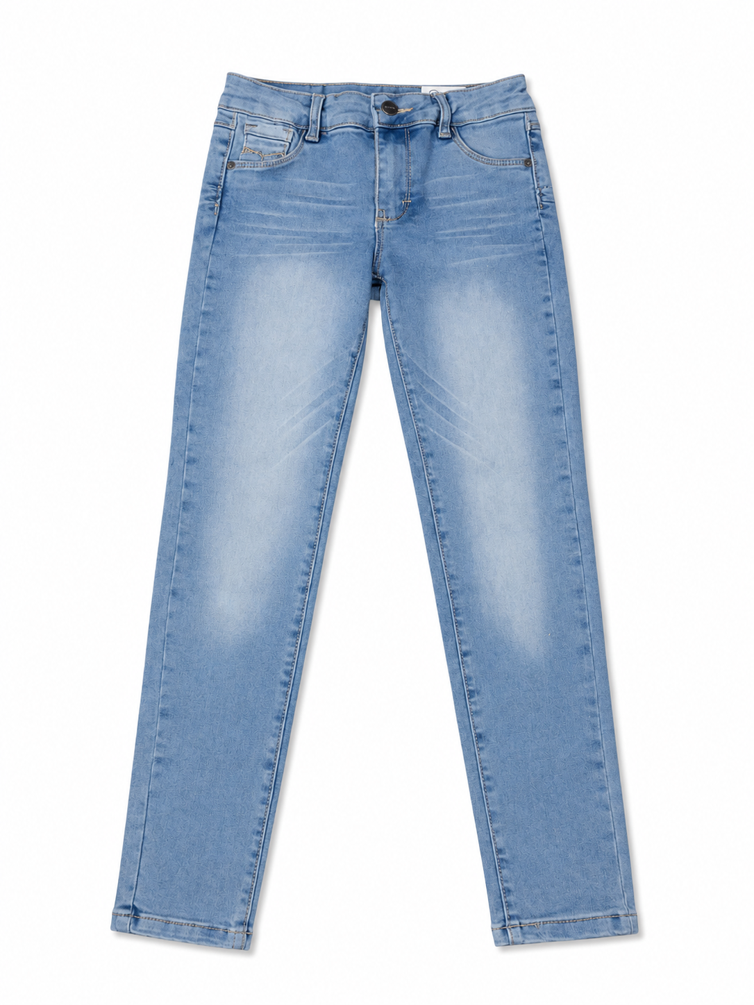 Pantalón niño skinny de mezclilla clara