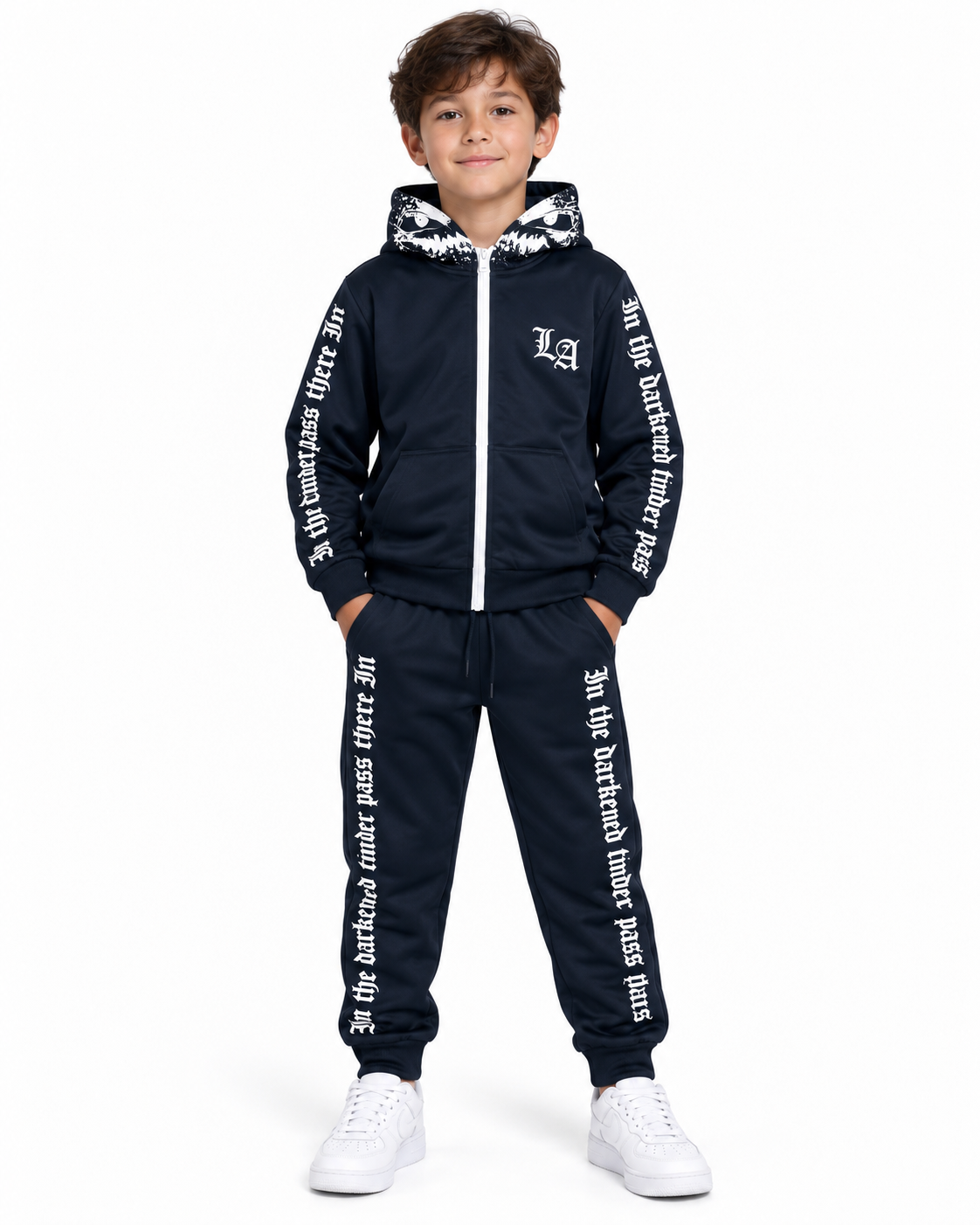 Set niño deportivo azul marino💙