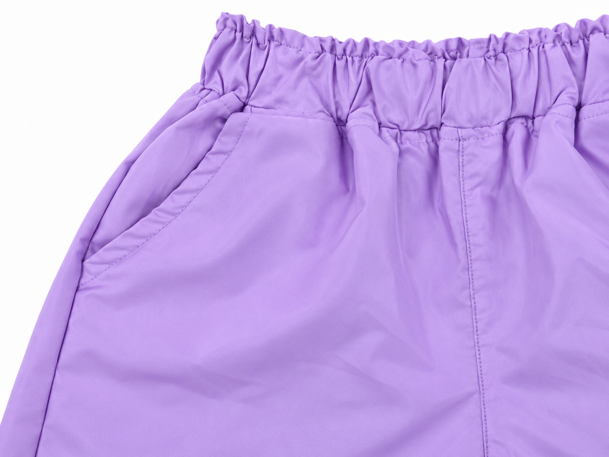 Short Niña con Cintura Elástica y Bolsillos 💜