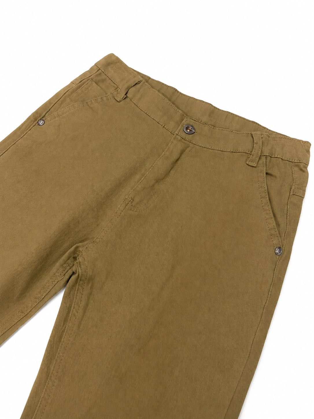 Pantalón Niño Gabardina Color Caqui