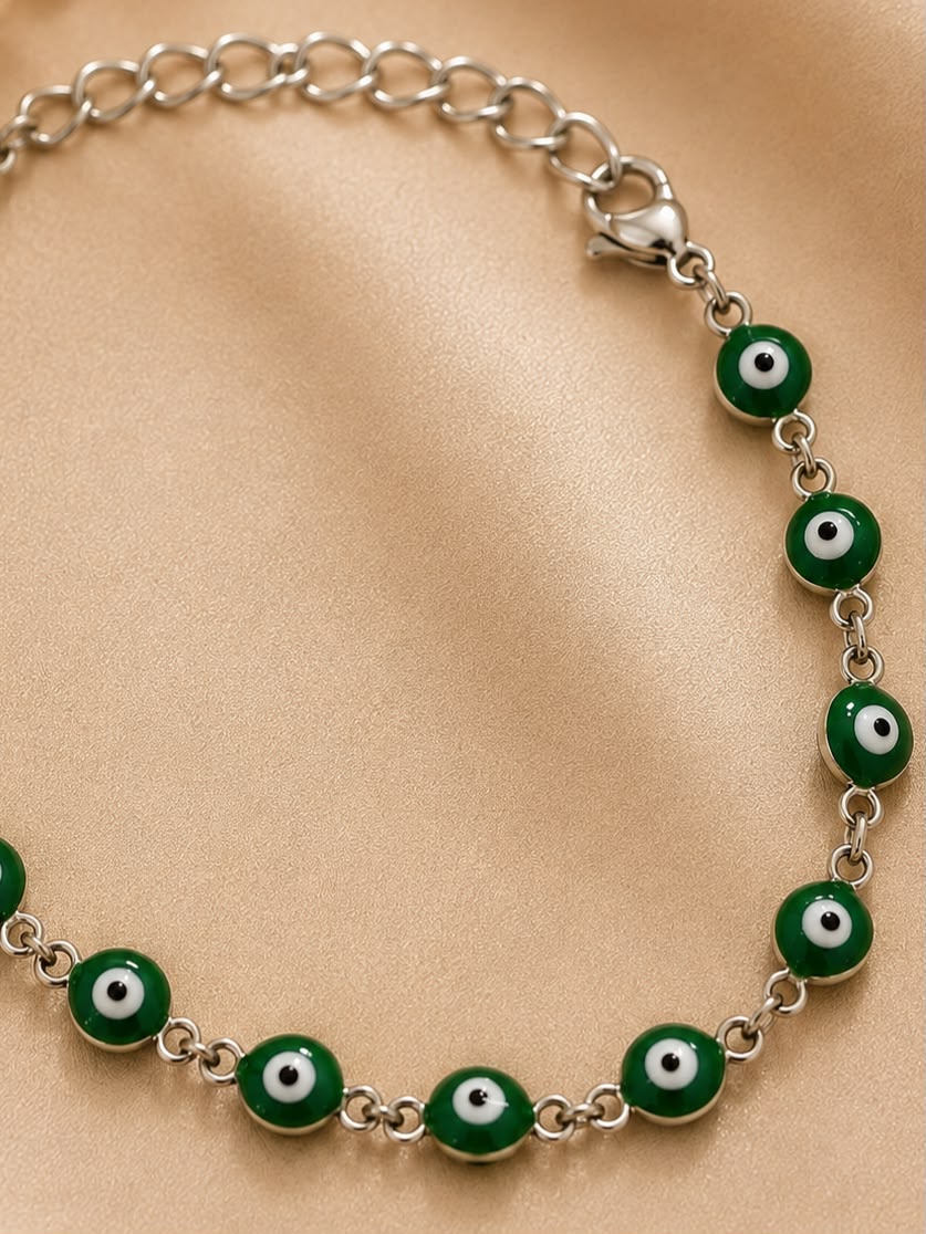 Pulsera Dama ojo verde 💚