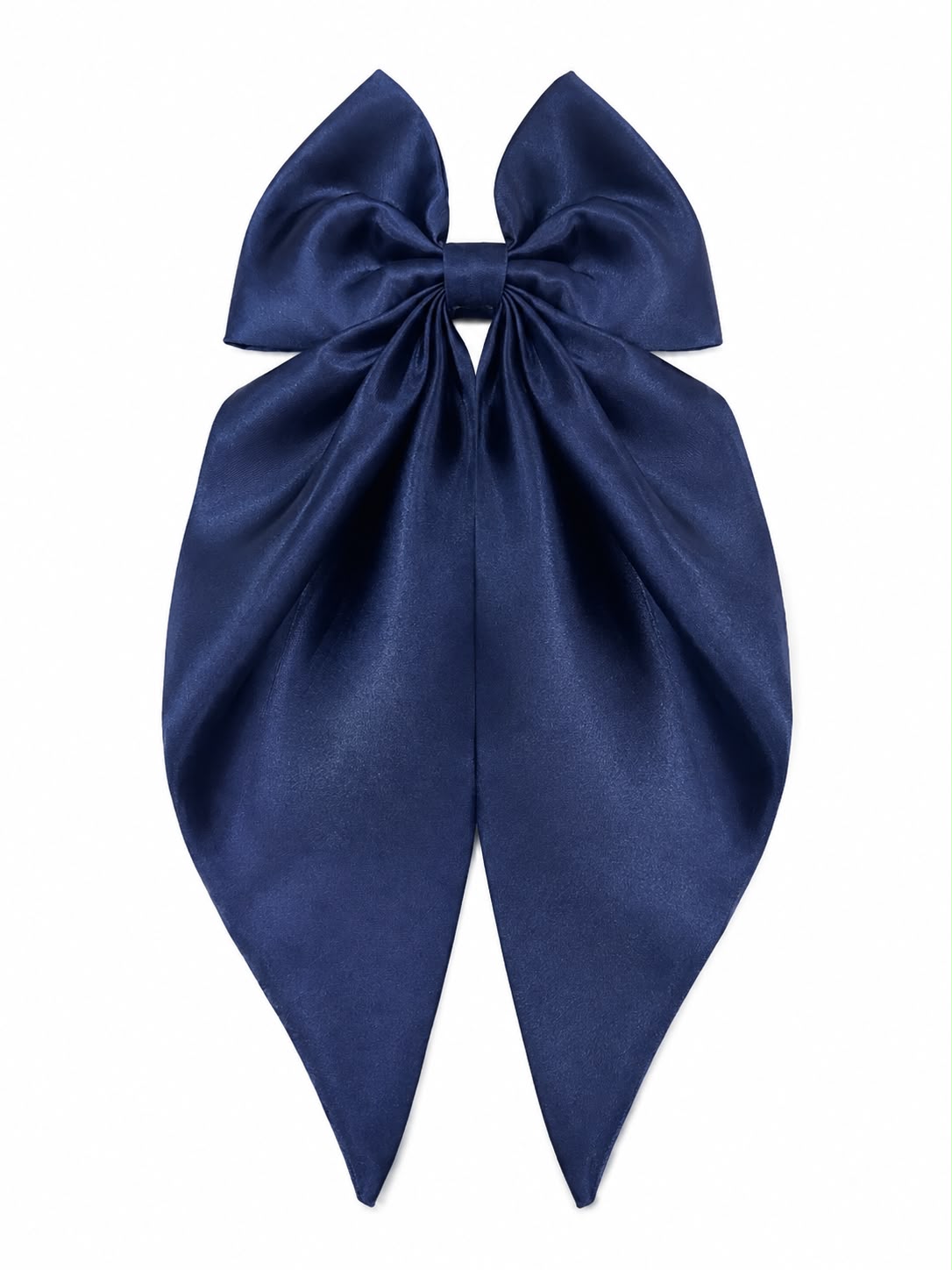 🎀 Moño niña azul marino