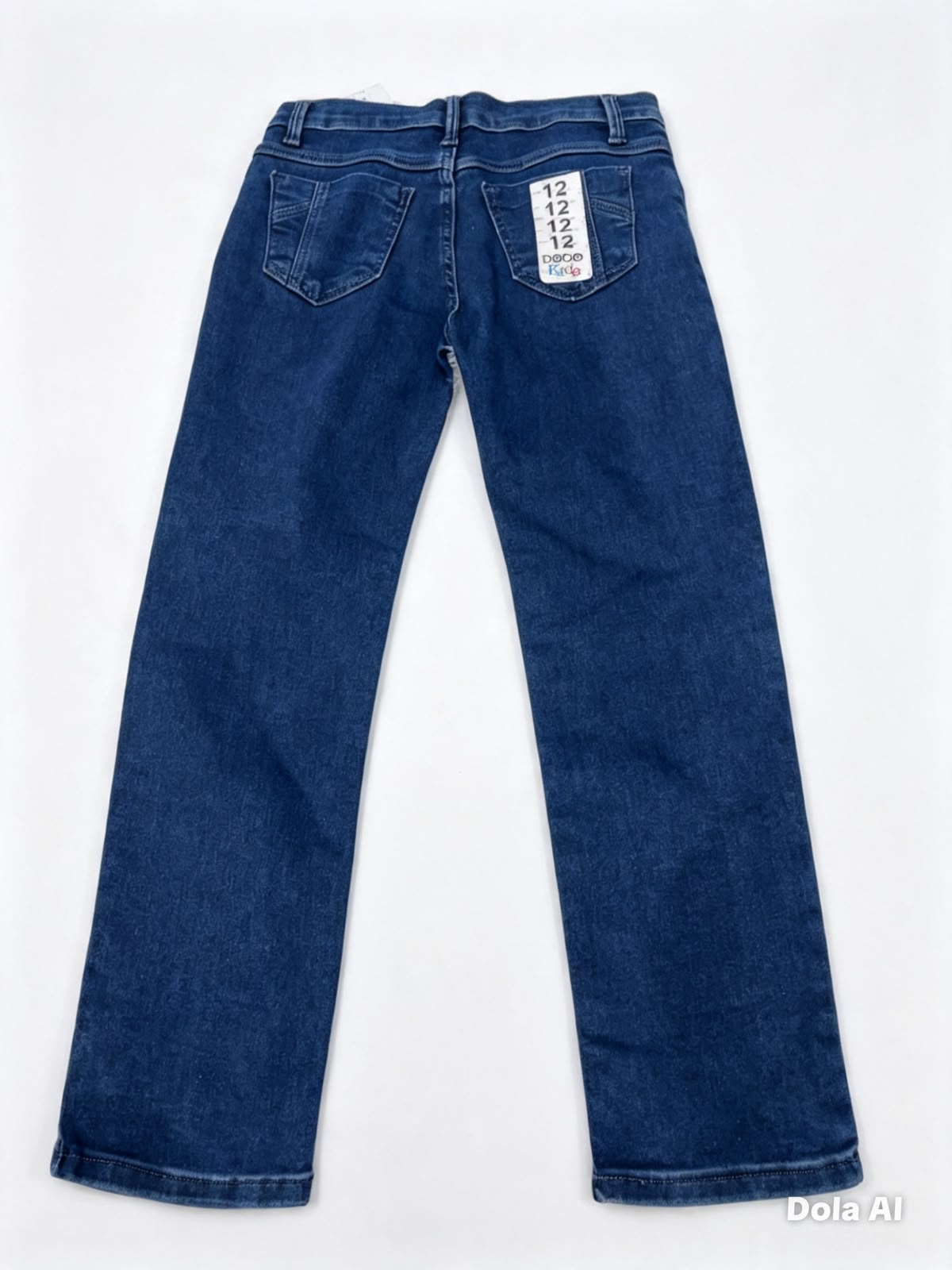 Pantalón niño de mezclilla azul clásico – Corte recto
