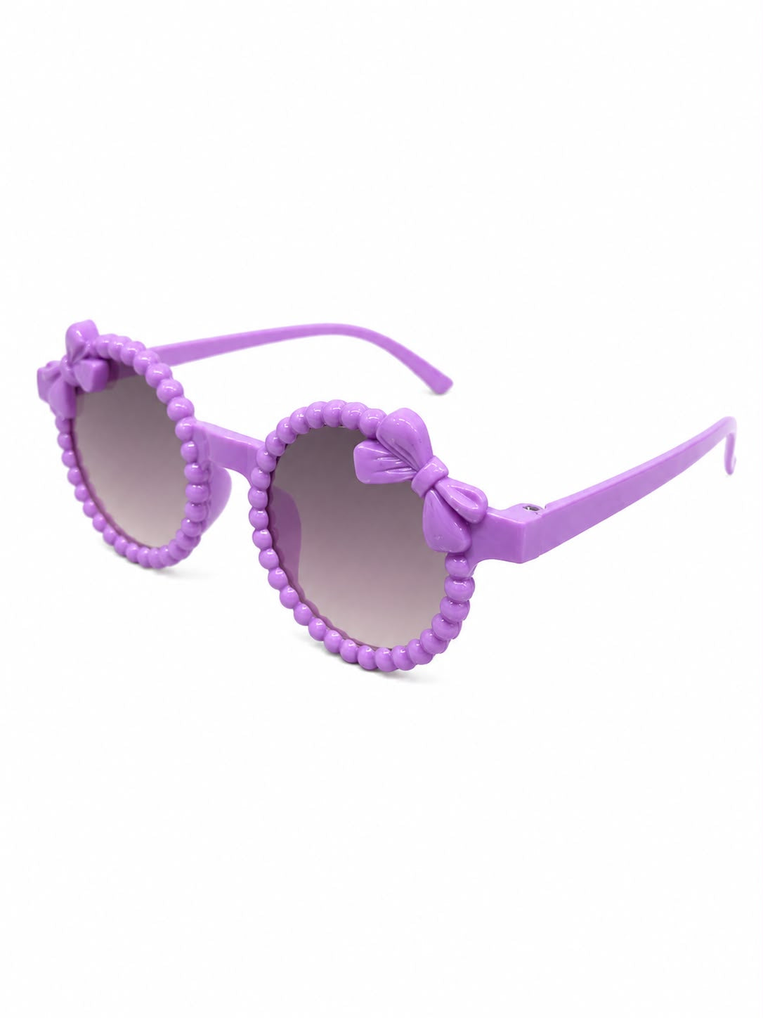 Lentes Infantiles Morados – Diseño con moñitos 💜🕶️