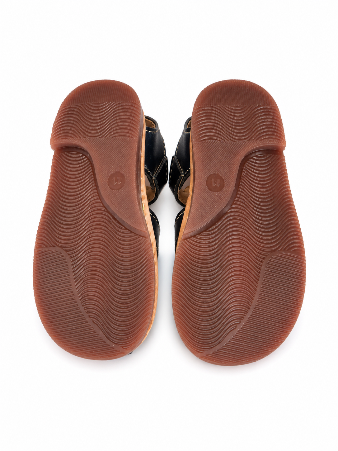 Huaraches niño OFERTA – azul marino con diseño de perrito policía 🐶💙