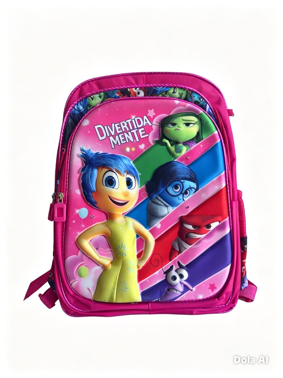 Mochila escolar diseño intensamente