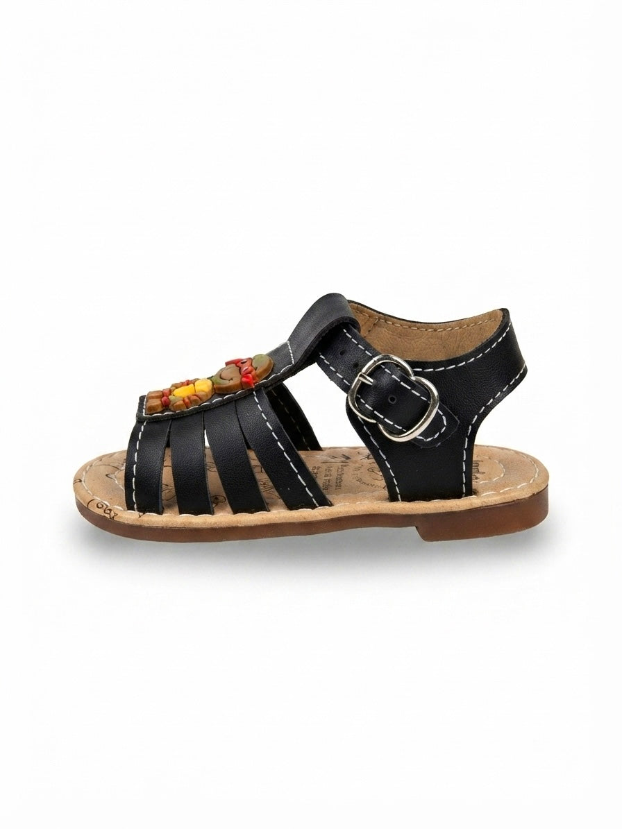 Huaraches niño OFERTA con diseño de tortuga