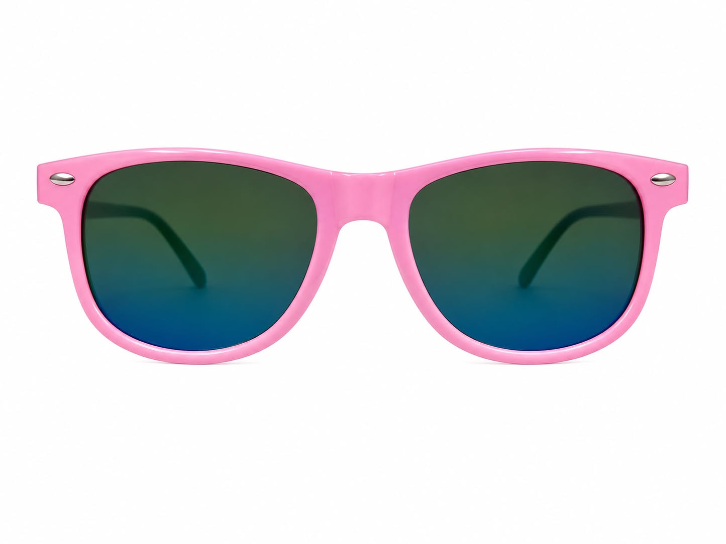 Lentes niña deportivos rosa con turquesa