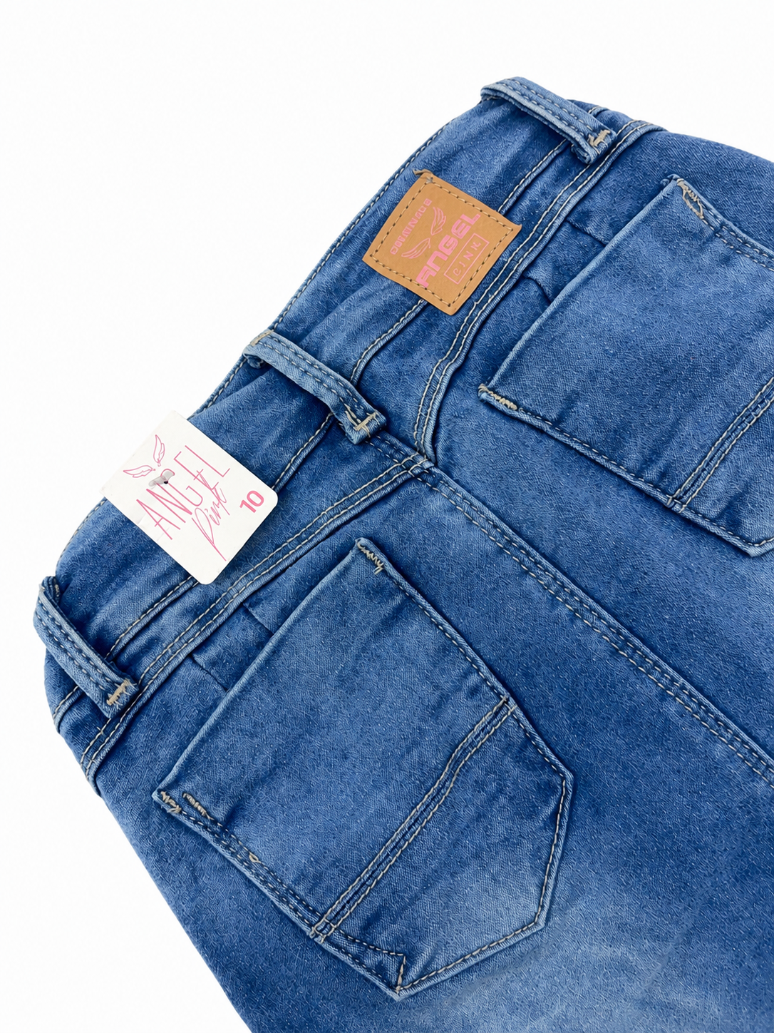 Pantalón niña skinny de mezclilla