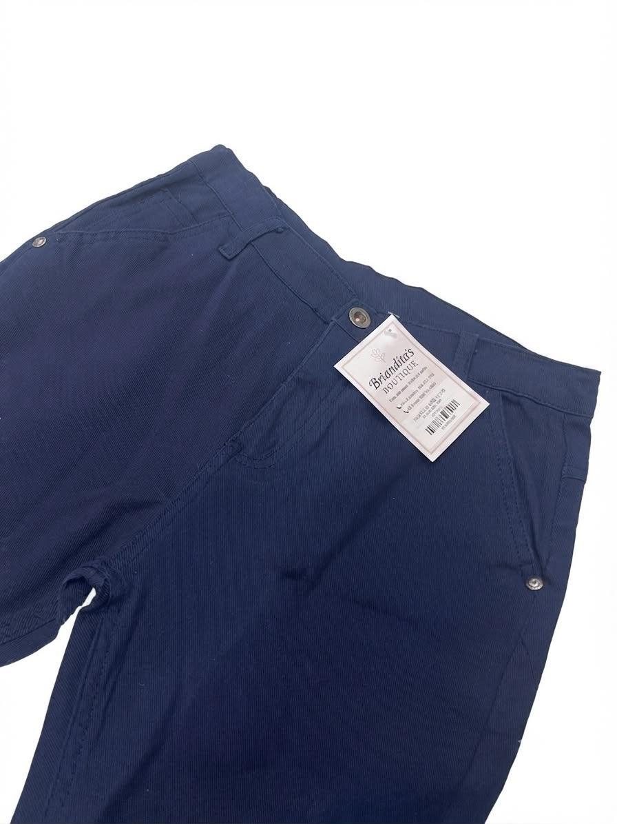 Pantalón Niño Gabardina Azul Marino