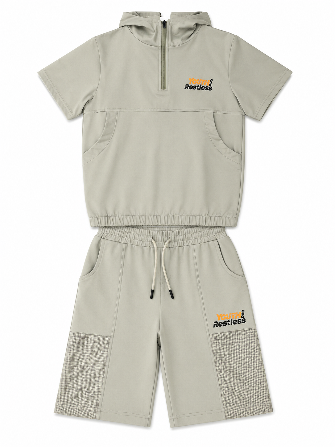 Set niño deportivo con capucha y short