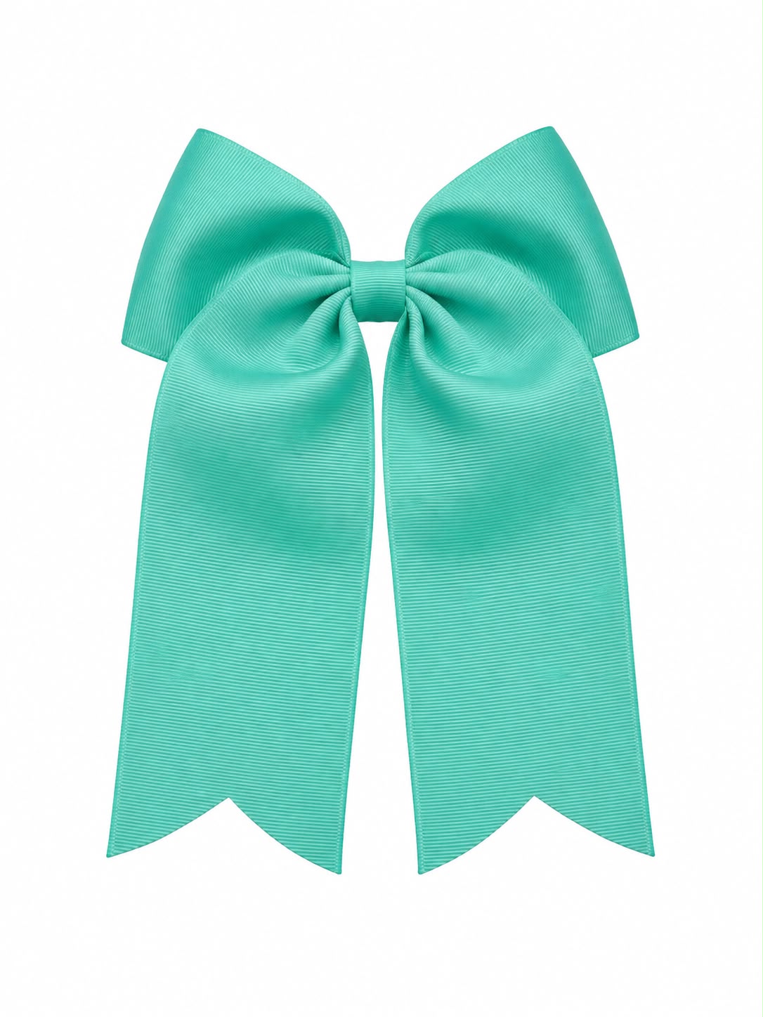 Moño niña verde menta