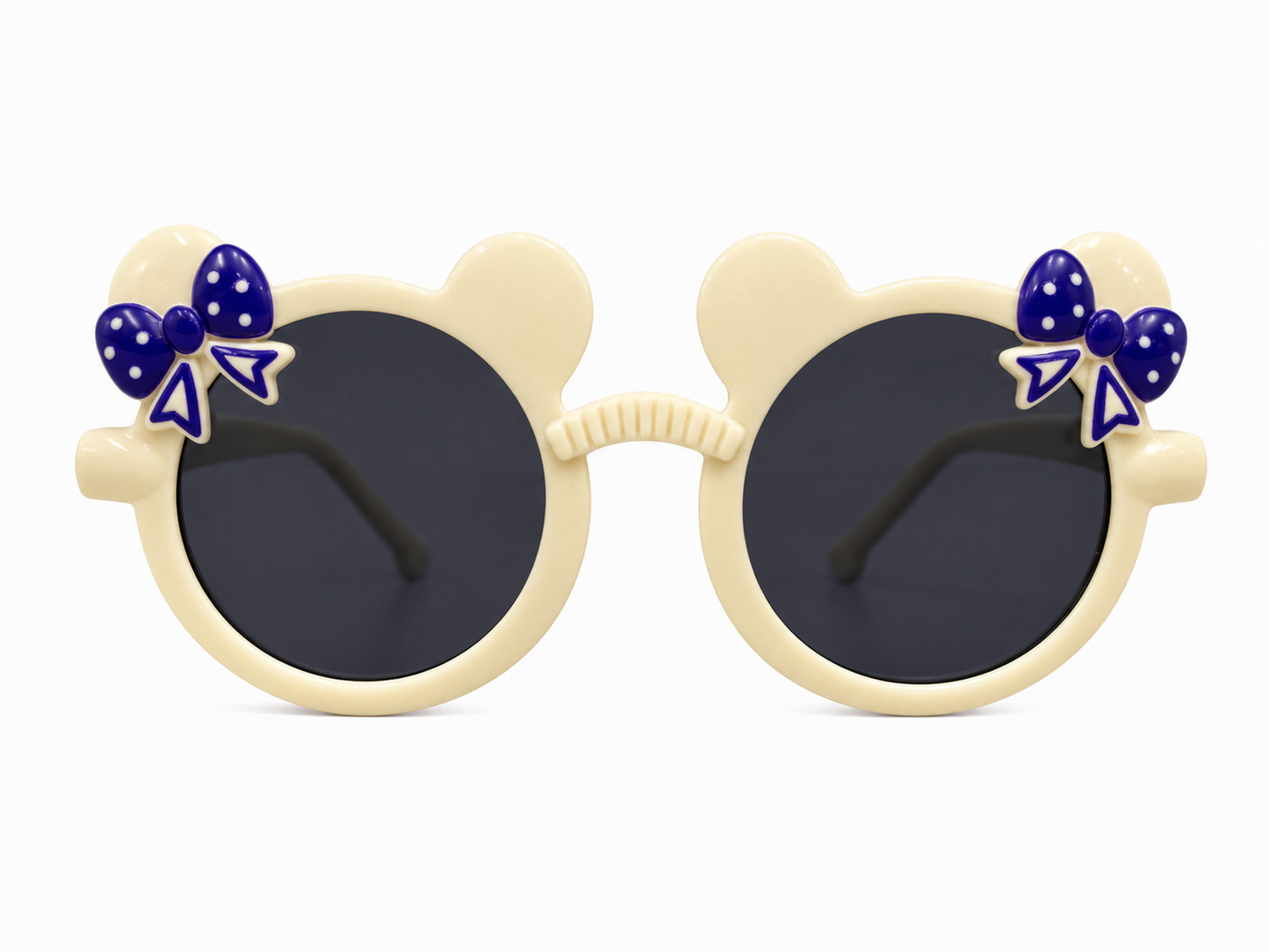 Lentes niña con diseño de orejitas y moños