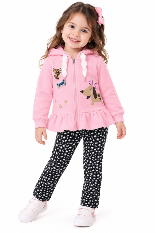 🎀 Set Niña Puppy Sweet 3 Piezas