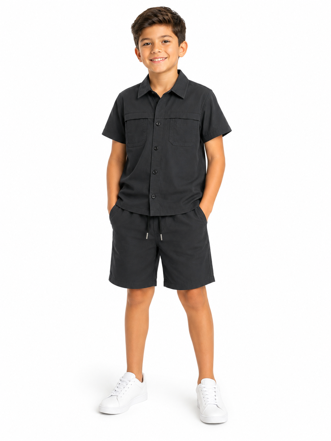 Set niño casual negro 🖤