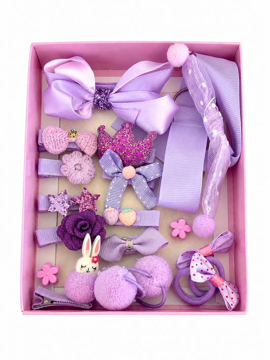 🎀 Cajita de accesorios para cabello de niña