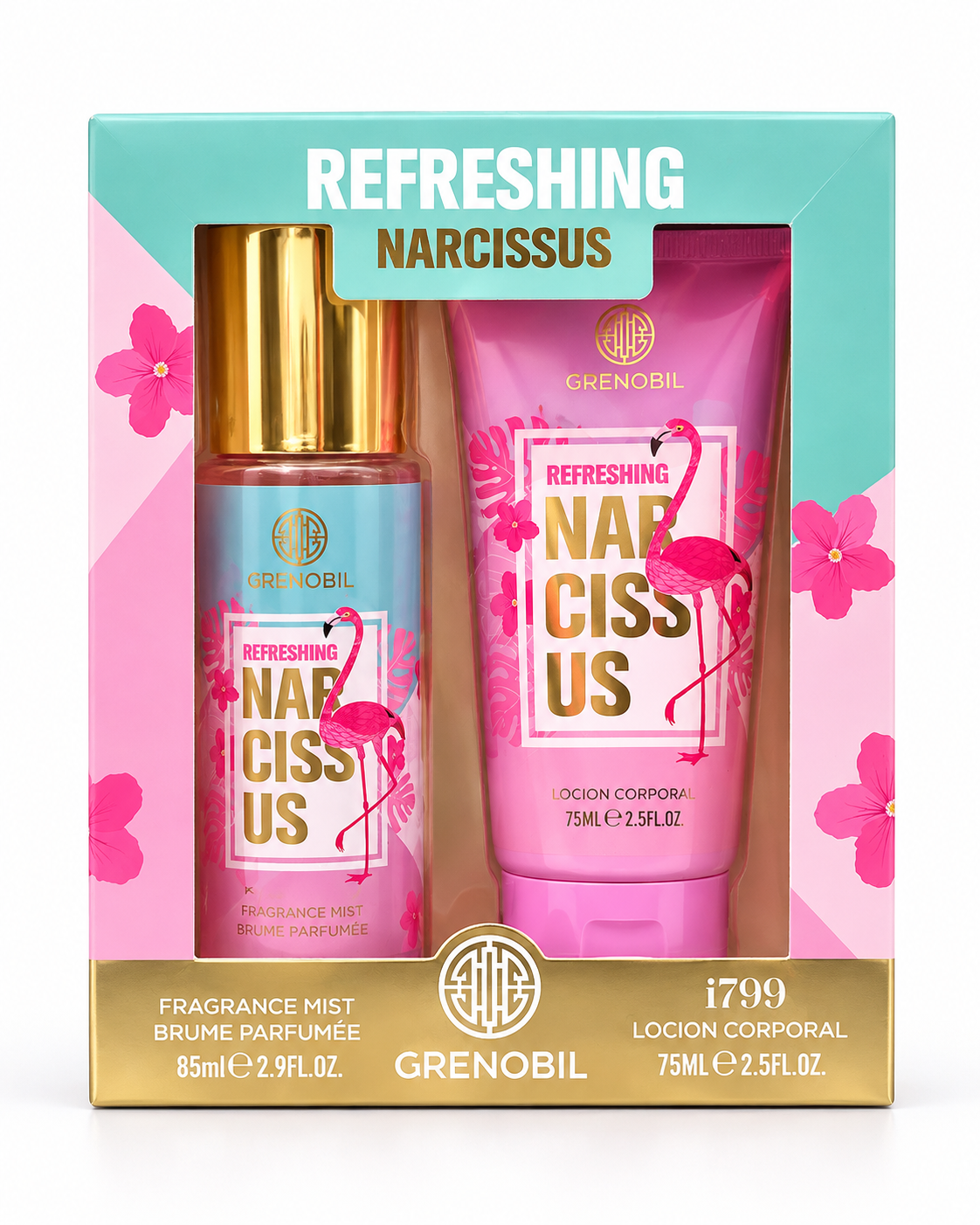 Perfume dama Refreshing Narcissus – Set de 2 piezas