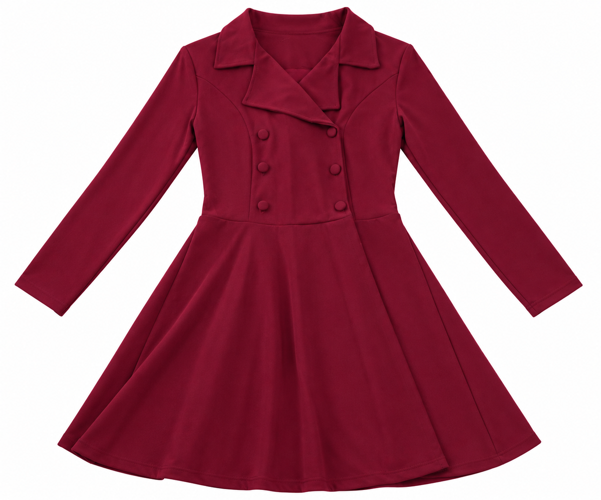 Vestido dama estilo blazer