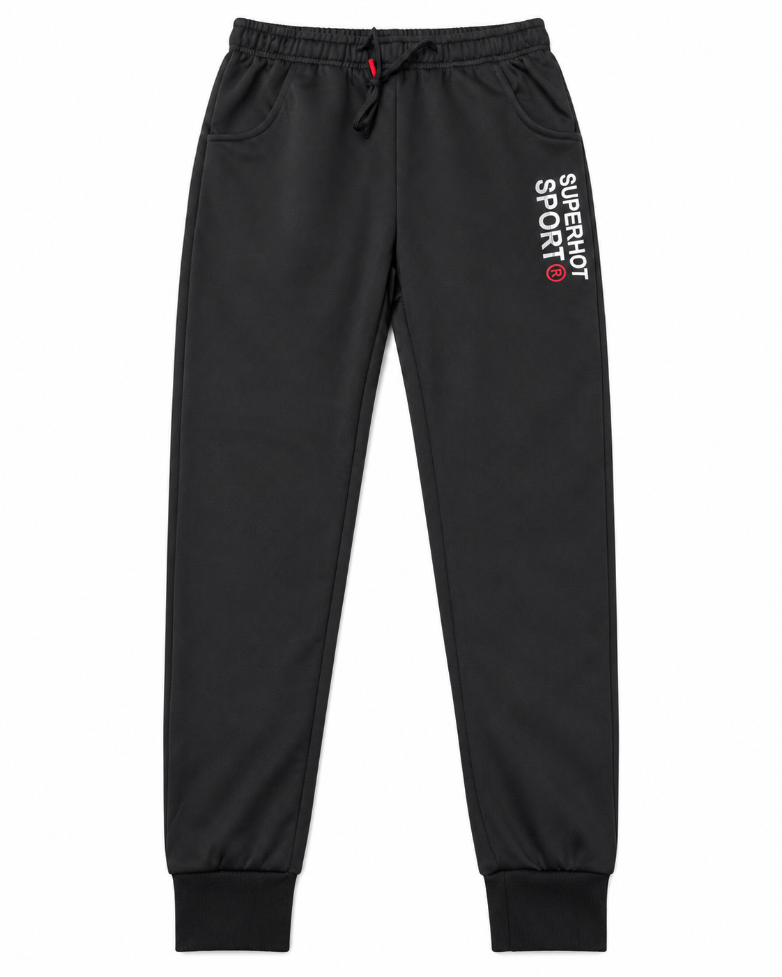 Set niño deportivo negro con capucha 🖤