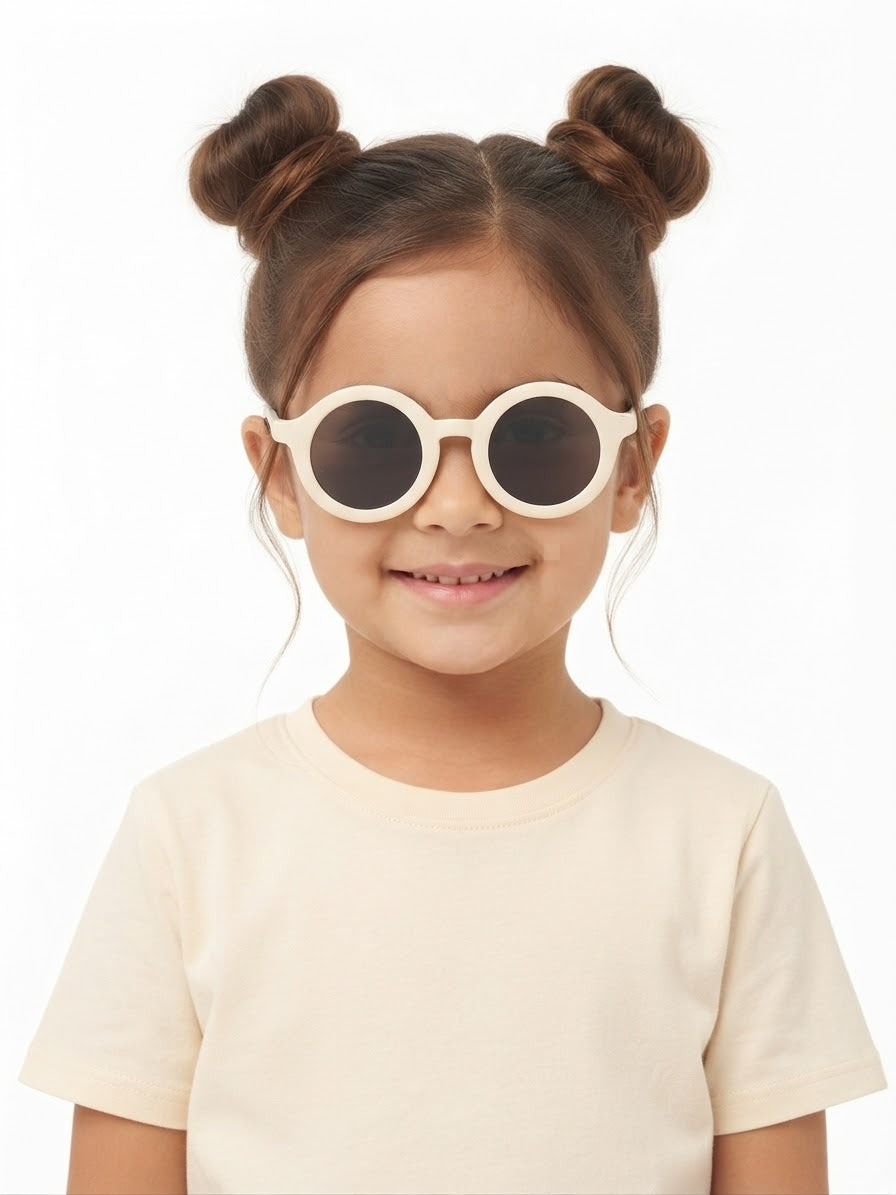 Lentes niña redondos