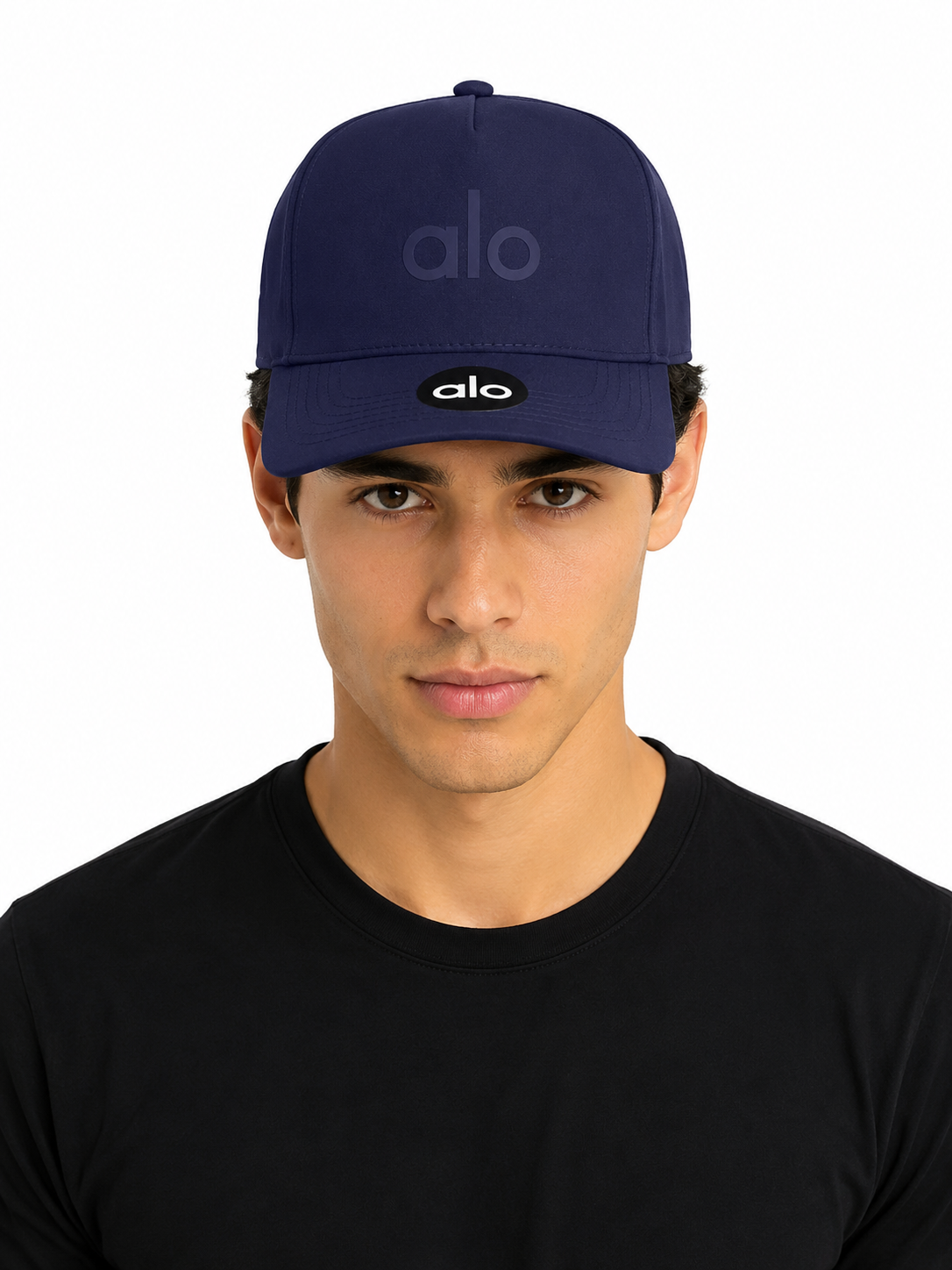 Gorra caballero azul marino estilo deportivo